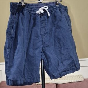 Nordstrom Navy Men's Linen Shorts 1850/325